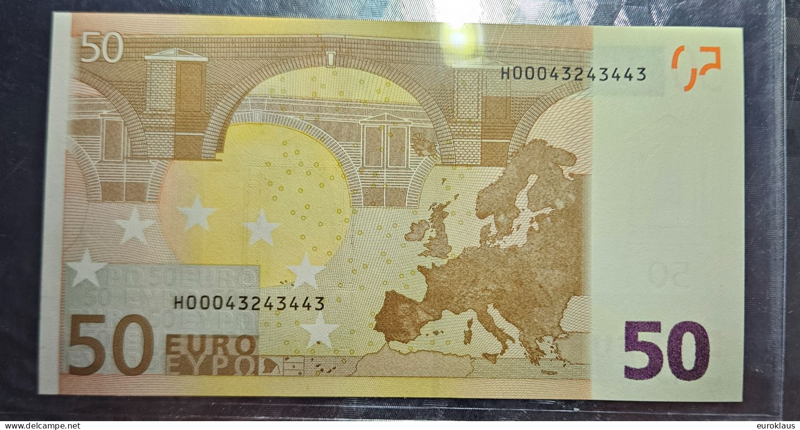 R051H4 AUNC H000*** SLOVENIA - 50 Euro