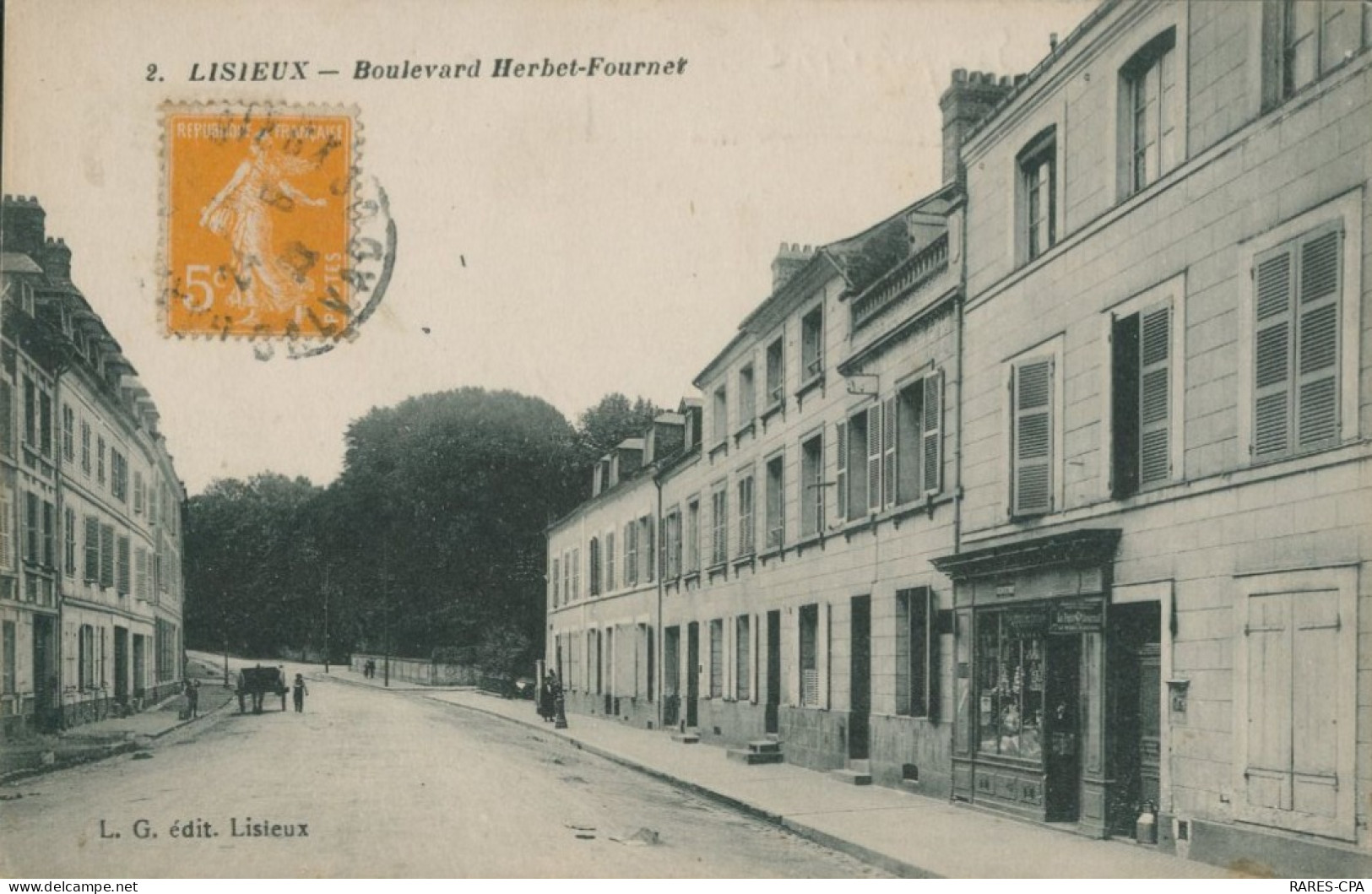 14 LISIEUX - BOULEVARD HERBET FOURNER - Lisieux