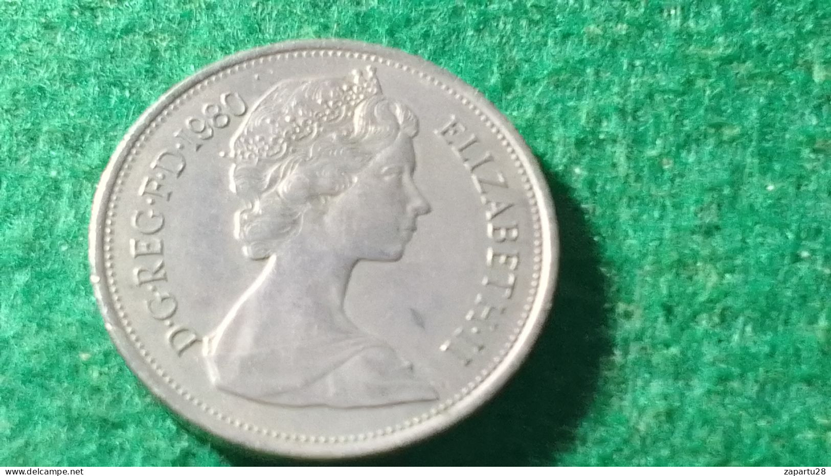 İNGİLTERE - 1980-   10 PENCE        ELİZABETH - 1 Penny & 1 New Penny