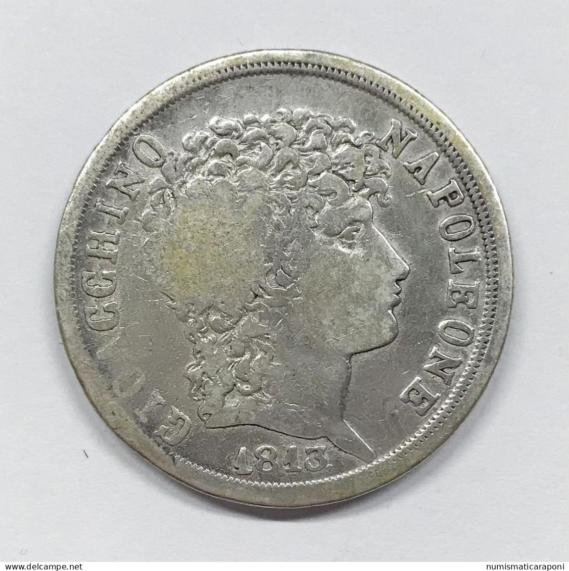 Napoli 1808-1815 2 Lire 1813 Gioacchino Napoleone Murat Gig.14  E.1317 - Beide Siciliën