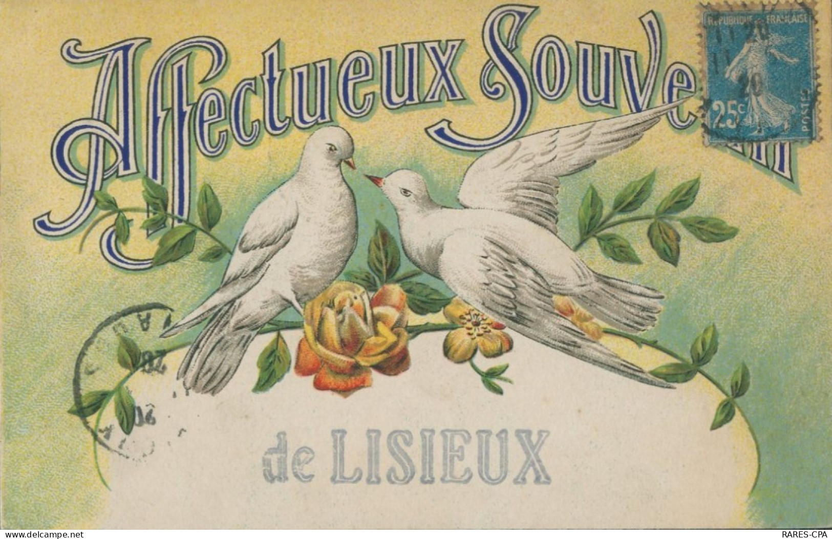 14 LISIEUX - AFFECTUEUX SOUVENIR DE LISIEUX - Lisieux