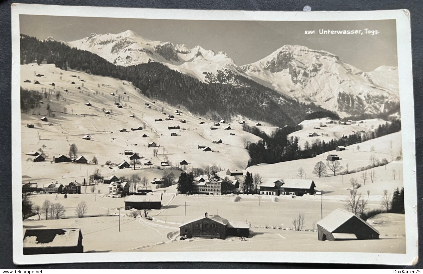 Unterwasser Im Winter/ Fotokarte - Wildhaus-Alt Sankt Johann