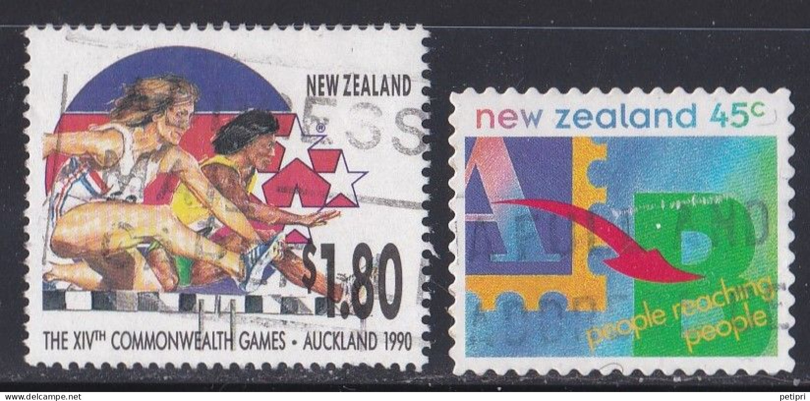 Nouvelle Zélande  1990 - 1999    Y&T  N °  1058   1308  Oblitéré - Oblitérés