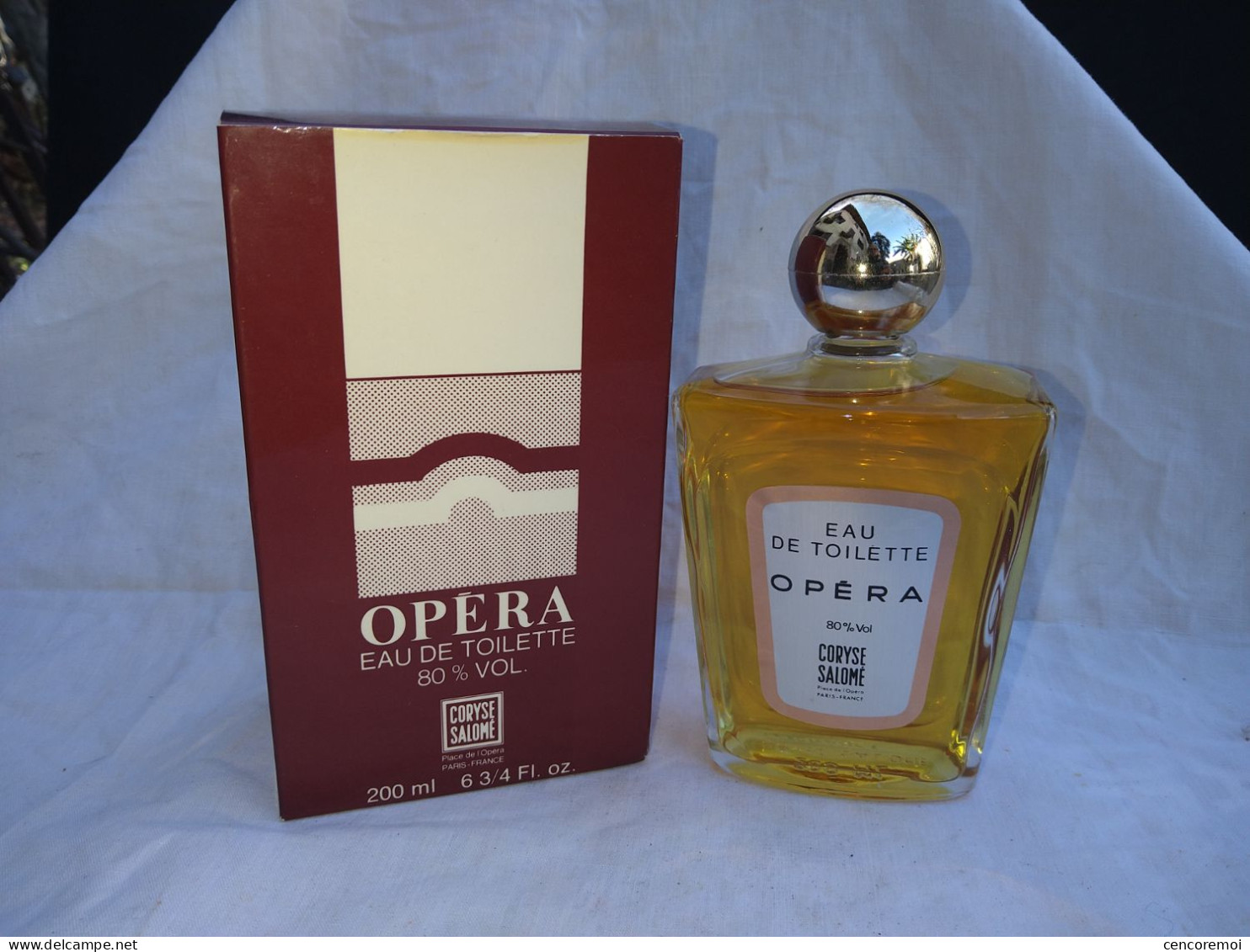 Flacon De Parfum Vintage, Eau De Toilette Opéra De Coryse Salomé, 200 Ml - Mujer