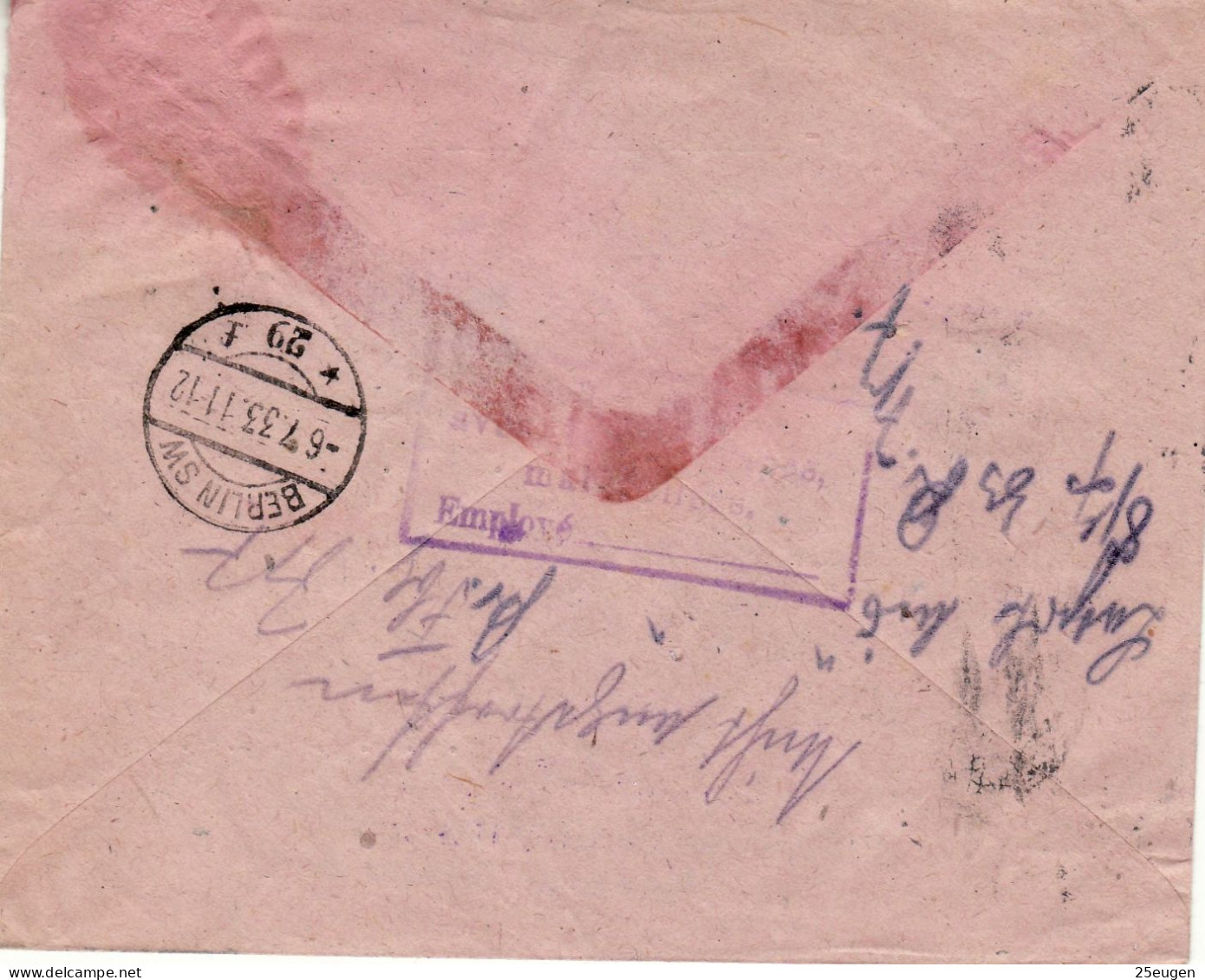 USSR 1933 R - LETTER SENT FROM MOSCOU TO BERLIN - Covers & Documents