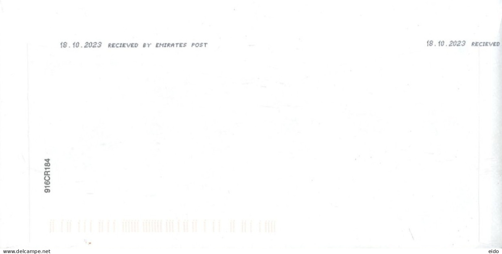 AUSTRALIA. - 2023 - POSTAGE PAID COVER TO DUBAI. - Brieven En Documenten