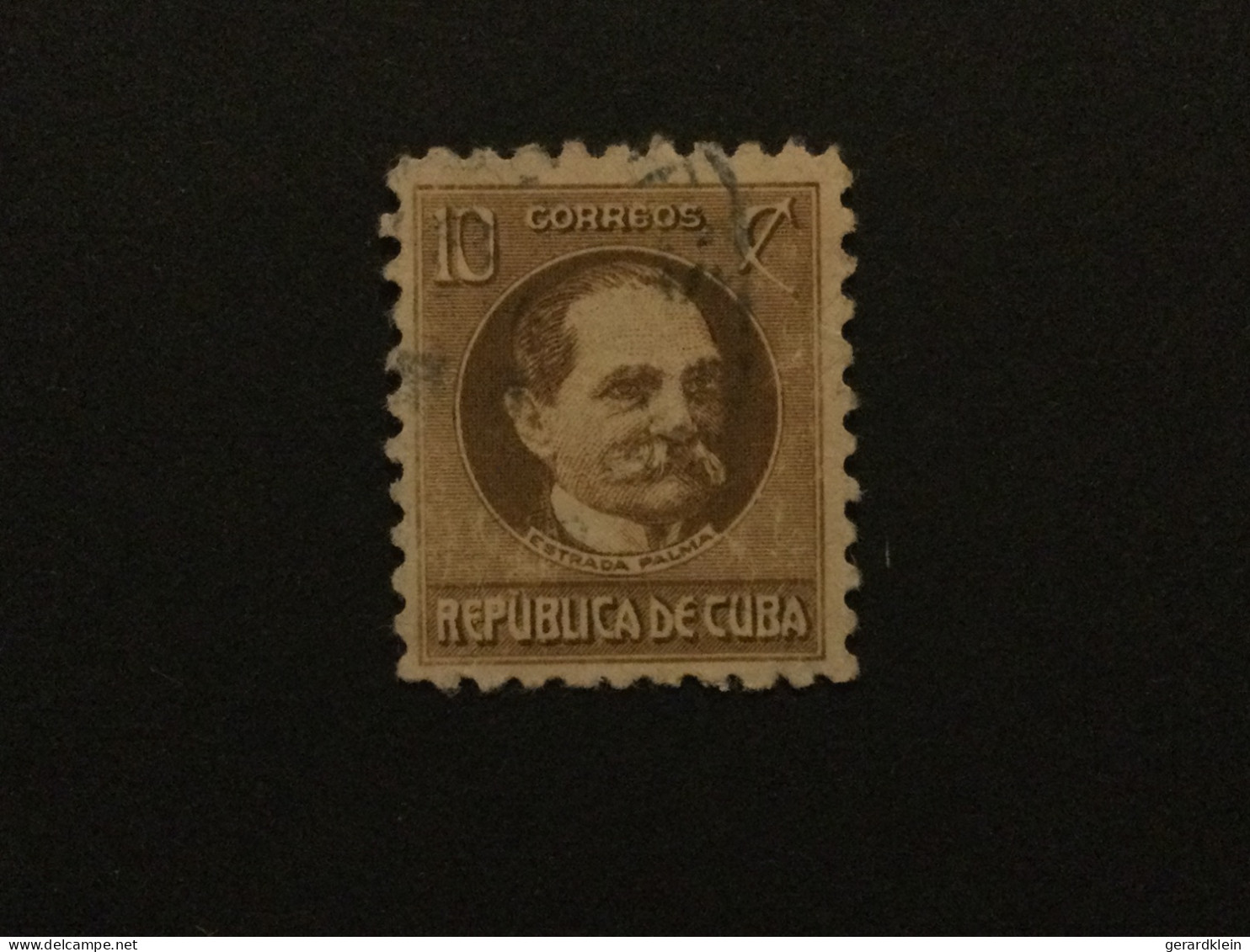 Timbre Cuba — 1930 - Estrada Palma - Usati