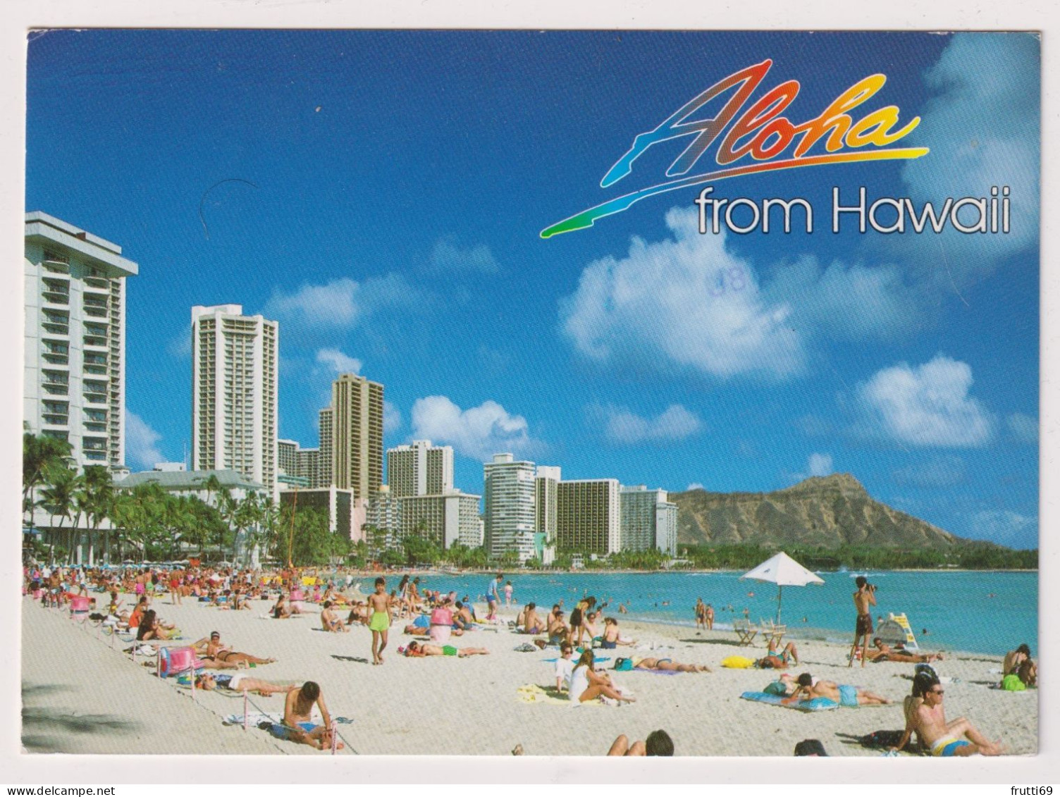 AK 197715 USA - Hawaii - Waikiki Beach And Diamond Head - Honolulu