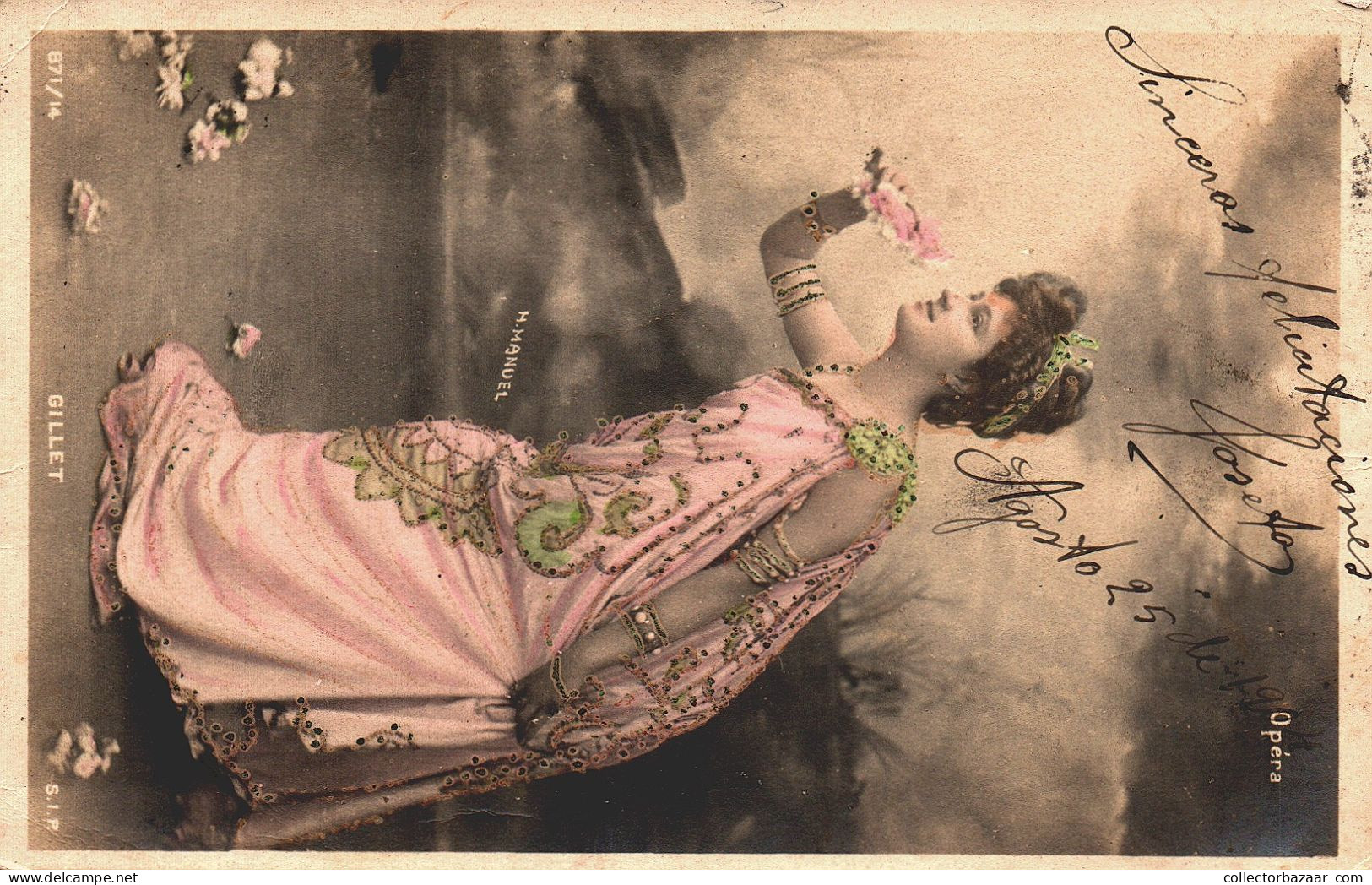 Postcard, Topic Women, Dress, Beautiful Clothes, Accesories, Opera,  Gillet Photo - Opéra