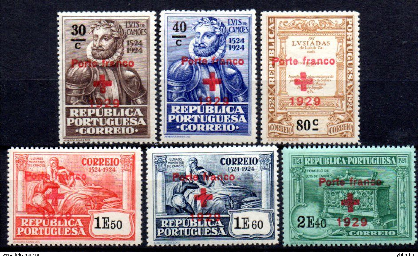 Portugal: Yvert N° Timbre De Franchise 38/43**; MNH; Cote 10.50€ - Unused Stamps