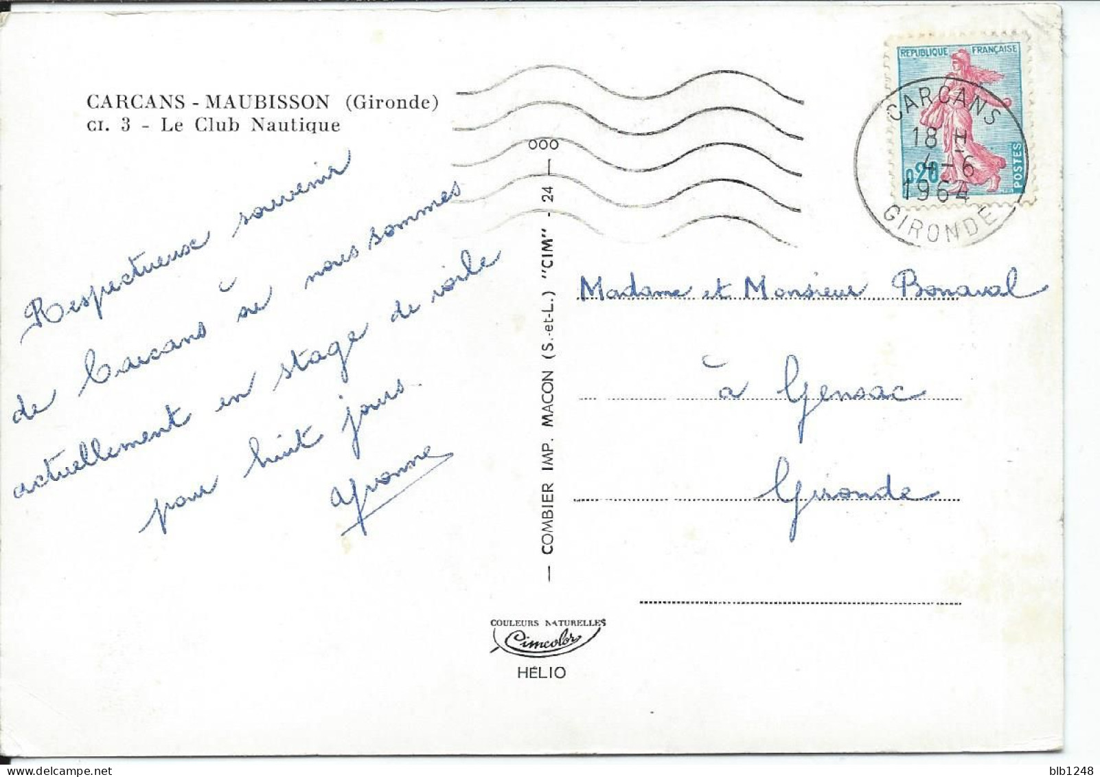 [33] Gironde > Carcans Maubuisson  Le Club Nautique - Carcans
