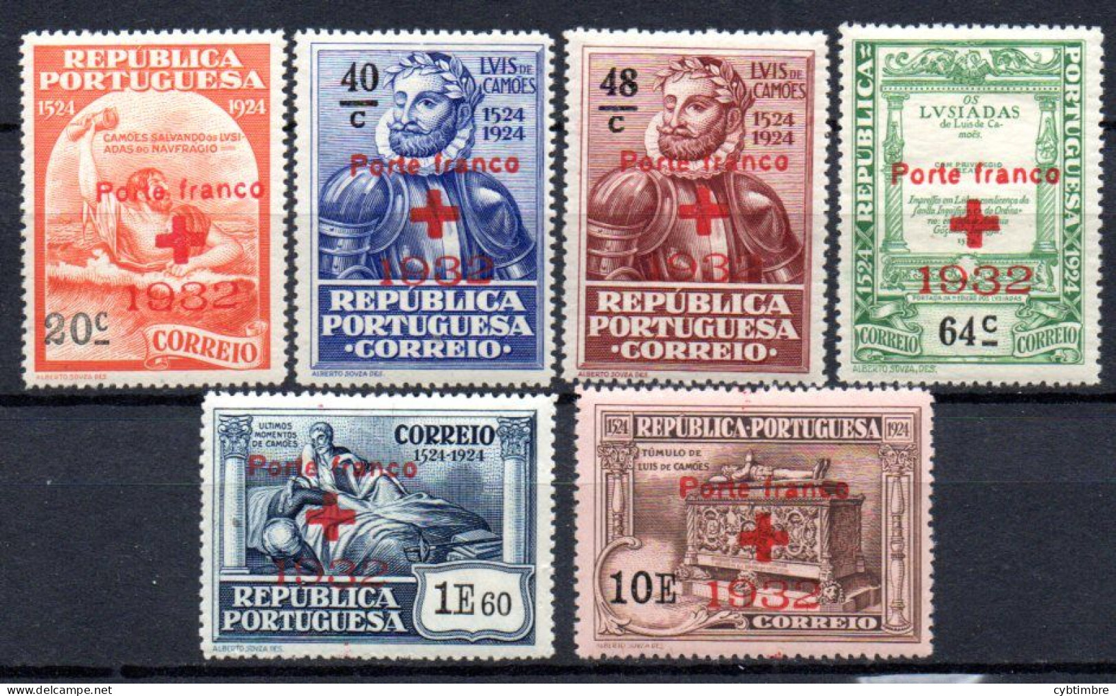 Portugal: Yvert N° Timbre De Franchise 59/64A**; MNH; Cote 18.00€;  Le 61 Adhérence - Unused Stamps