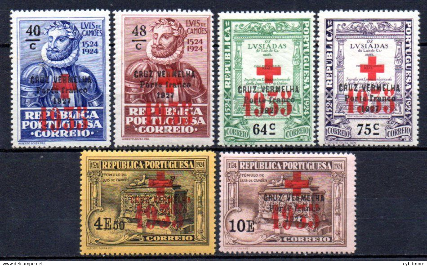 Portugal: Yvert N° Timbre De Franchise 79/84**; MNH; Cote 24.00€ - Nuevos