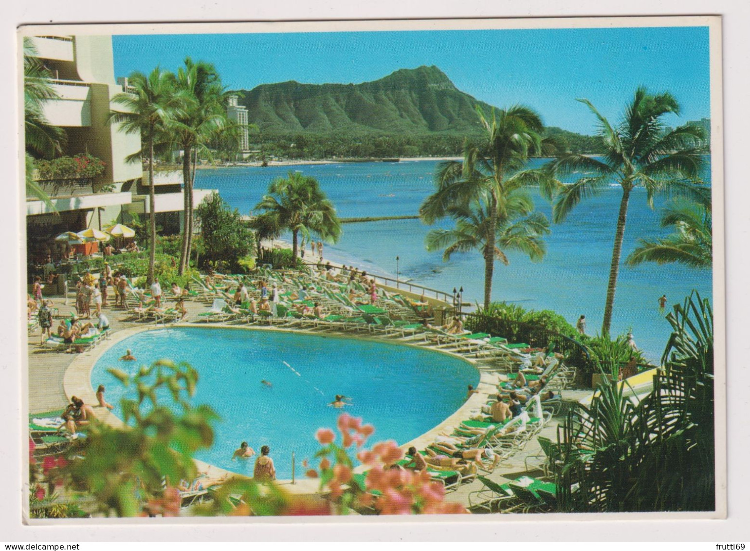 AK 197734 USA - Hawaii - Waikiki Beach & Diamond Head - Honolulu