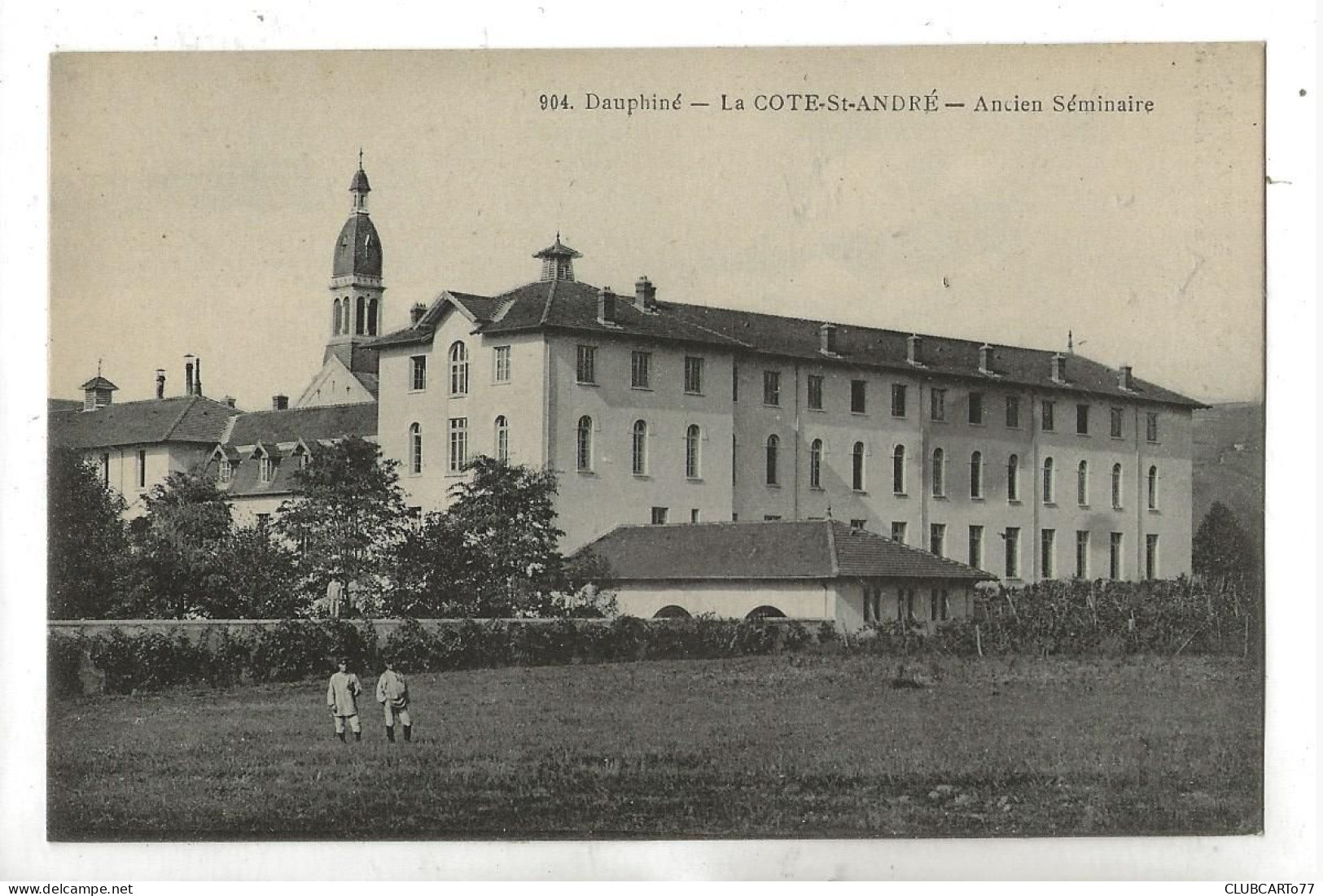 La Côte-Saint-André (38) : L'ancien Séminaire En 1910 (animé) PF - La Côte-Saint-André