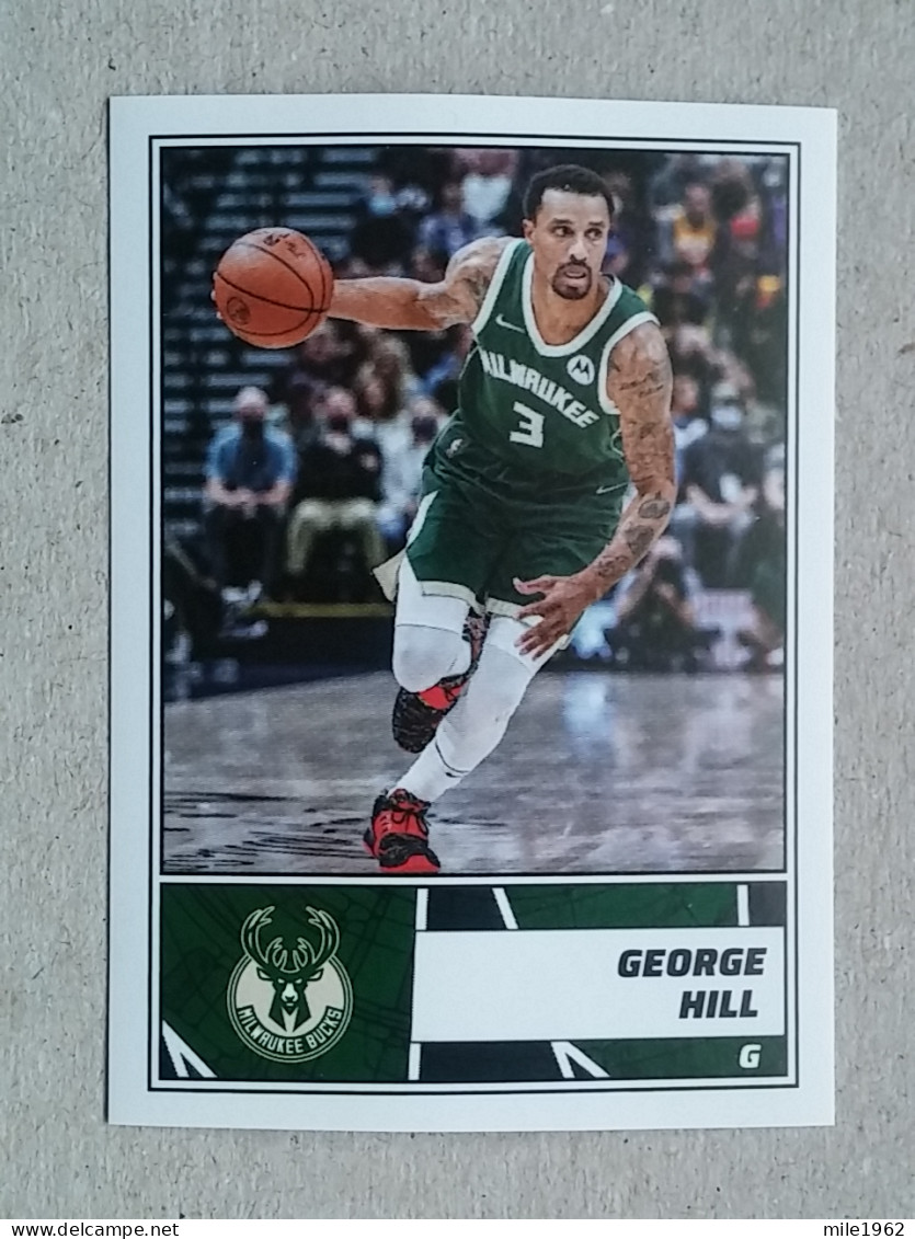 ST 50 - NBA Basketball 2022-23, Sticker, Autocollant, PANINI, No 221 George Hill Milwaukee Bucks - 2000-Now