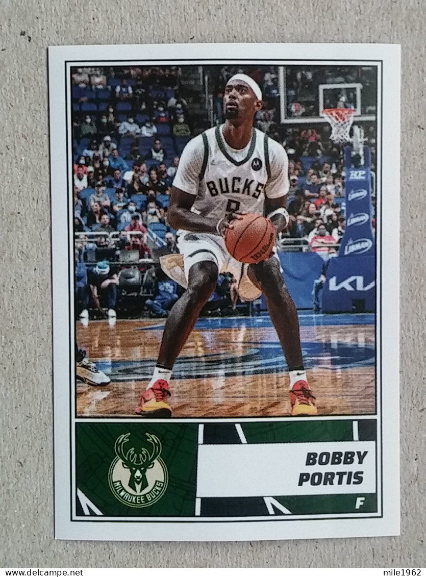ST 50 - NBA Basketball 2022-23, Sticker, Autocollant, PANINI, No 224 Bobby Portis Milwaukee Bucks - 2000-Now