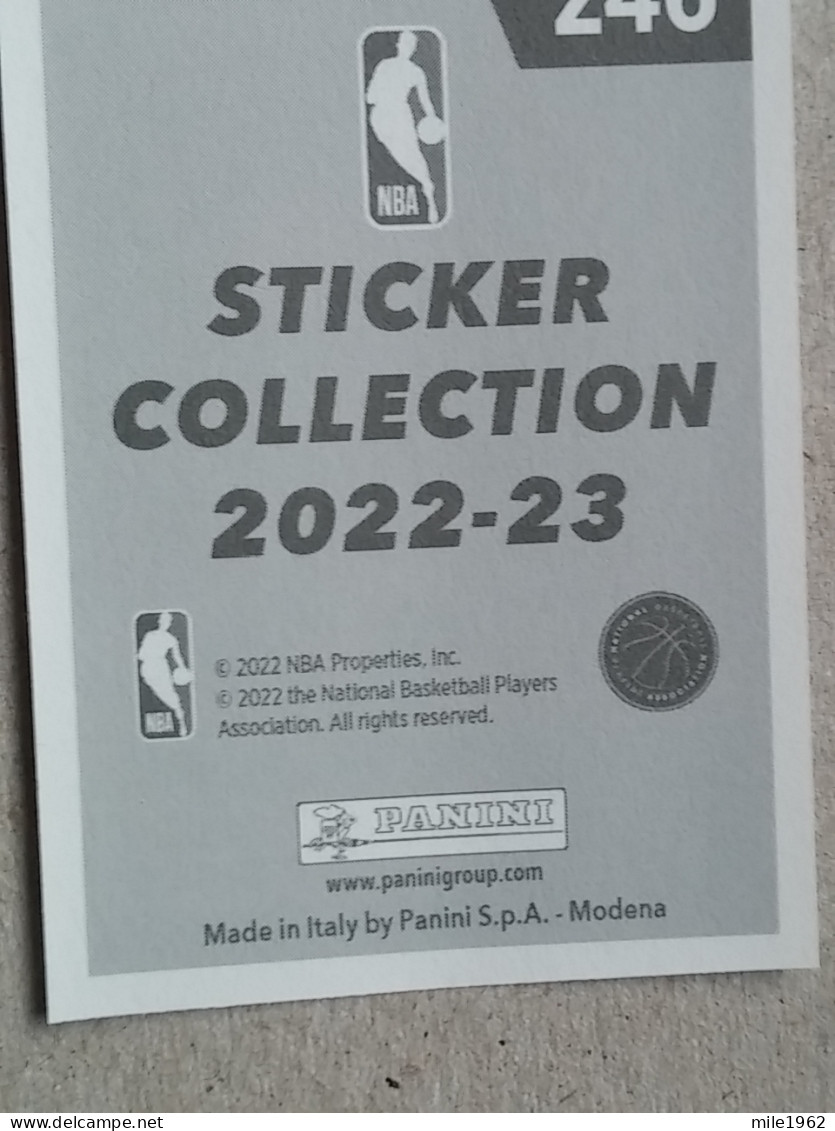 ST 50 - NBA Basketball 2022-23, Sticker, Autocollant, PANINI, No 224 Bobby Portis Milwaukee Bucks - 2000-Oggi