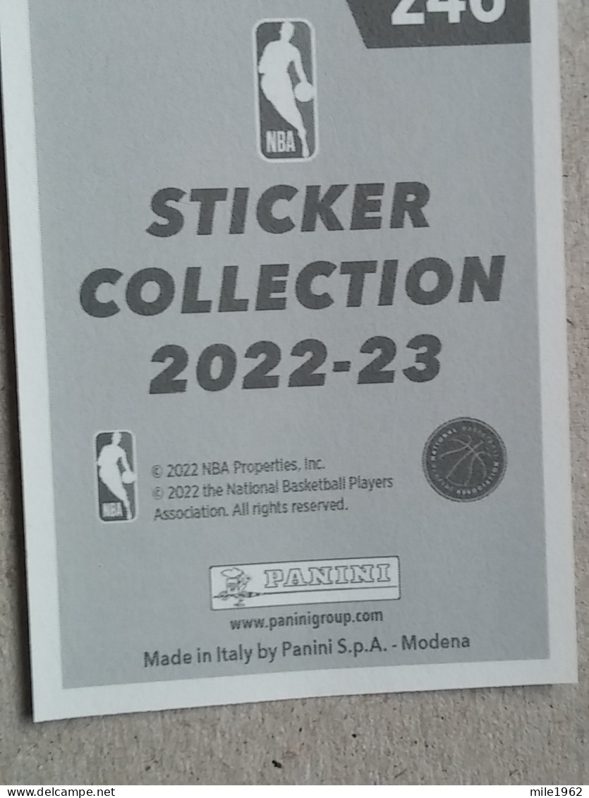 ST 50 - NBA Basketball 2022-23, Sticker, Autocollant, PANINI, No 224 Bobby Portis Milwaukee Bucks - 2000-Now