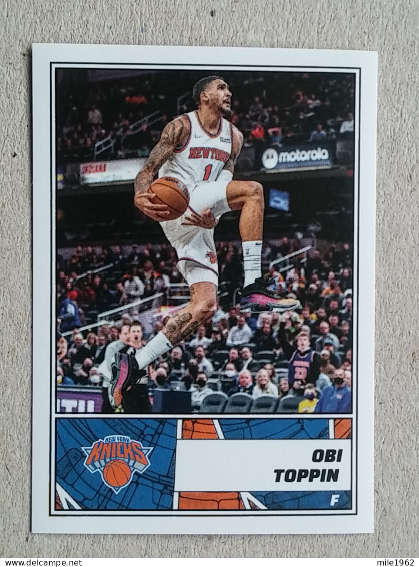 ST 50 - NBA Basketball 2022-23, Sticker, Autocollant, PANINI, No 234 Obi Toppin New York Knicks - 2000-Heute