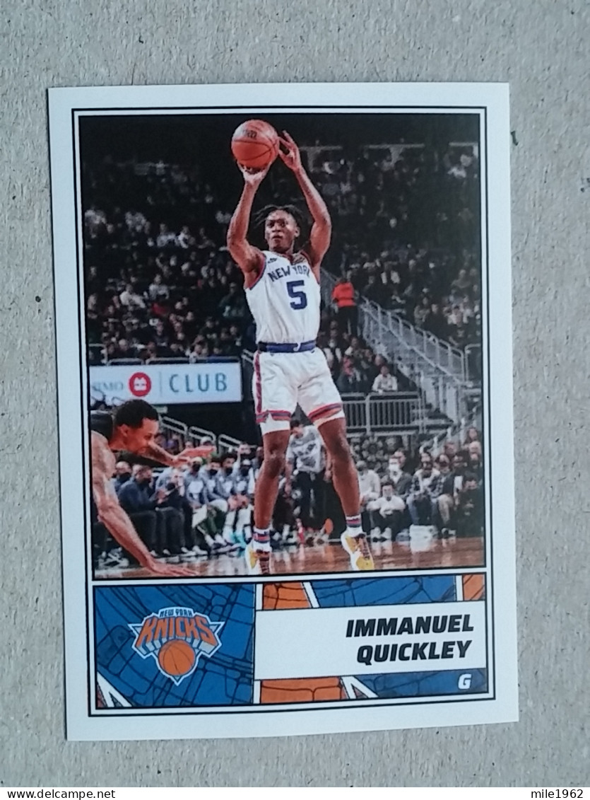 ST 50 - NBA Basketball 2022-23, Sticker, Autocollant, PANINI, No 238 Immanuel Quickley New York Knicks - 2000-Aujourd'hui