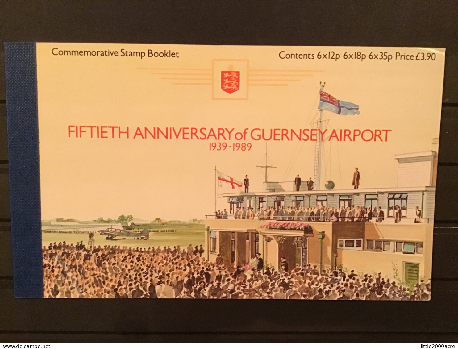 Guernsey 1989 50th Anniversary Of Airport Booklet MNH SG SB39 - Guernesey