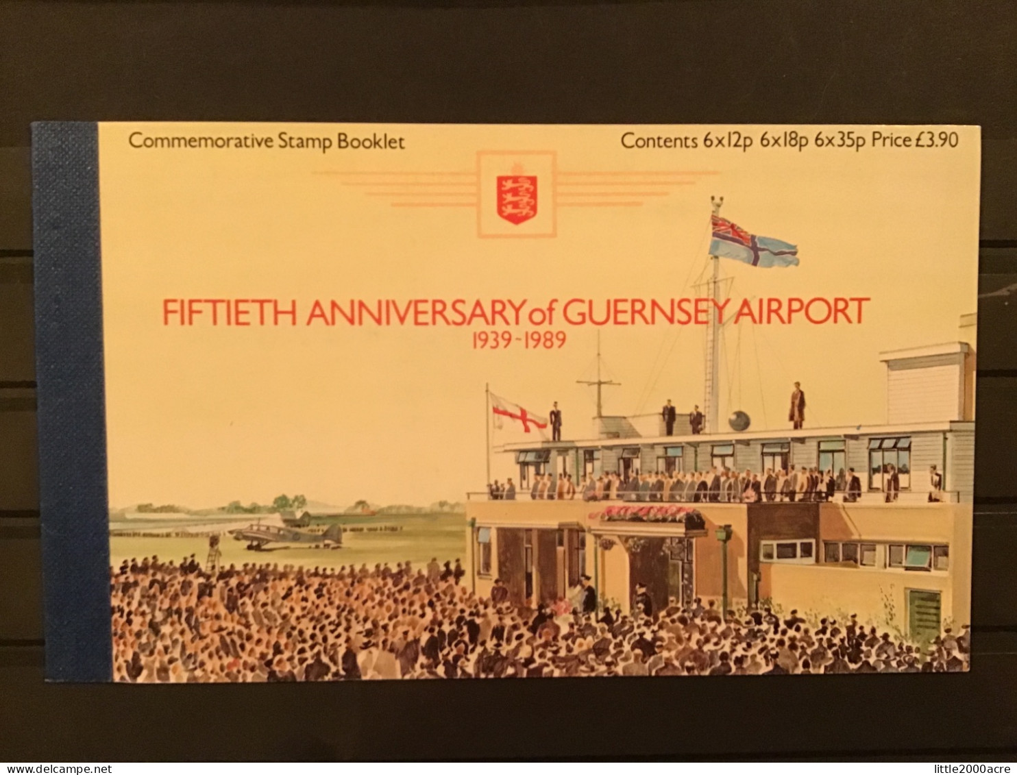 Guernsey 1989 50th Anniversary Of Airport Booklet MNH SG SB39 - Guernesey