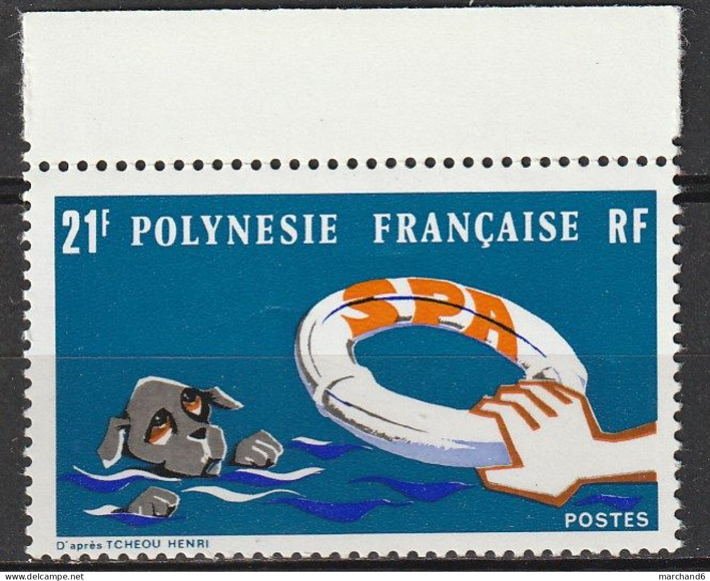 Polynésie Socièté Protectrice Des Animaux N°96 **neuf - Unused Stamps