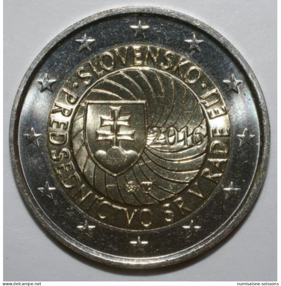 SLOVAQUIE - 2 EURO 2016 - PRÉSIDENCE UNION EUROPÉENNE - SPL - Eslovaquia