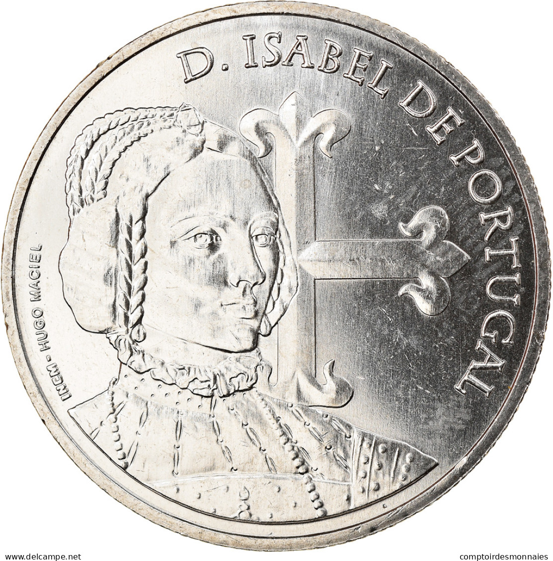 Portugal, 5 Euro, Isabelle De Portugal, 2015, SPL, Copper-nickel - Portugal
