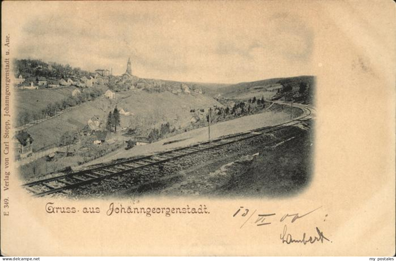 41333689 Johanngeorgenstadt Panorama Eisenbahn Johanngeorgenstadt - Johanngeorgenstadt