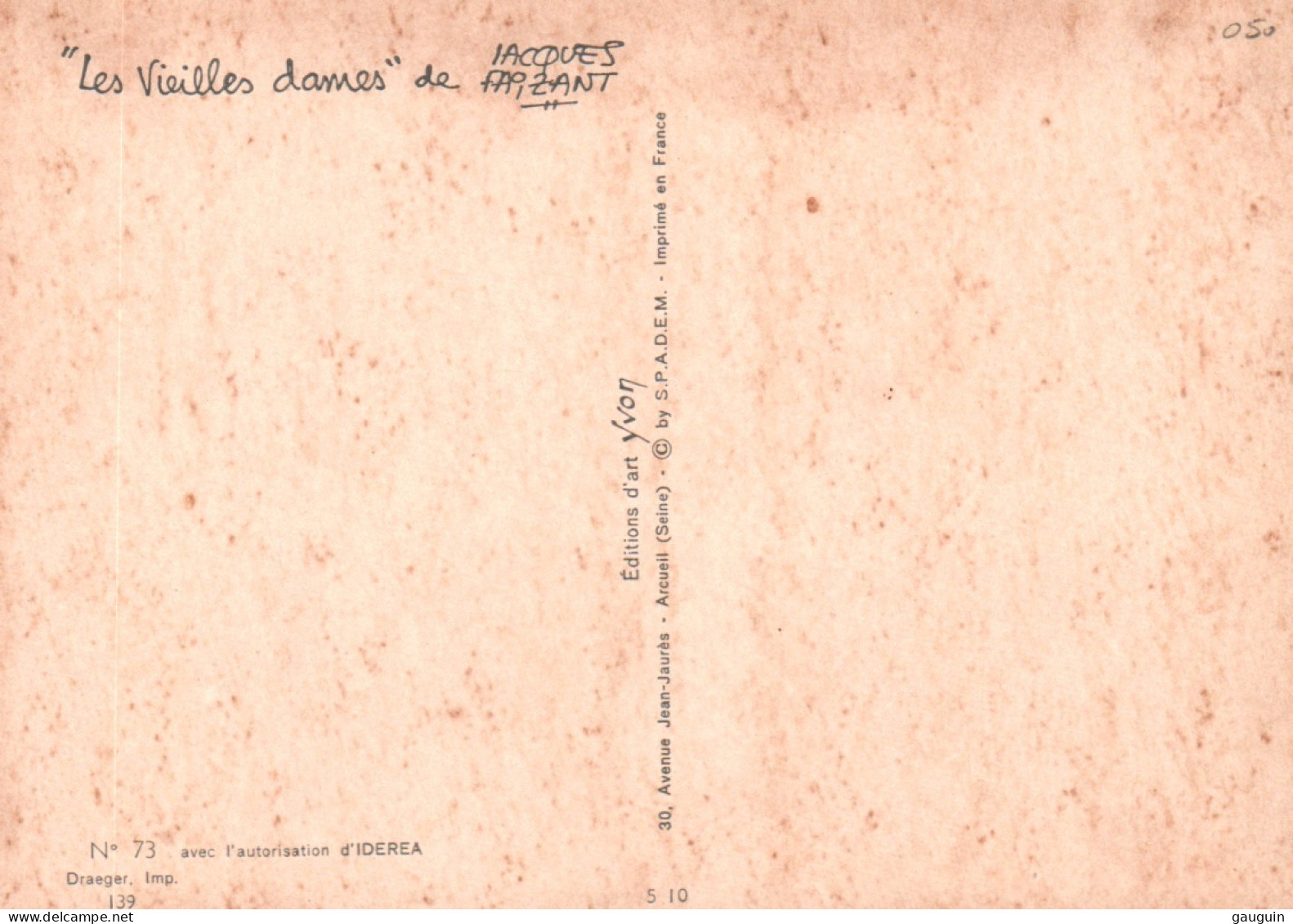 CPM - Illustration Jacques FAIZANT - "Les Vieilles Dames" ... Edition Yvon - Faizant
