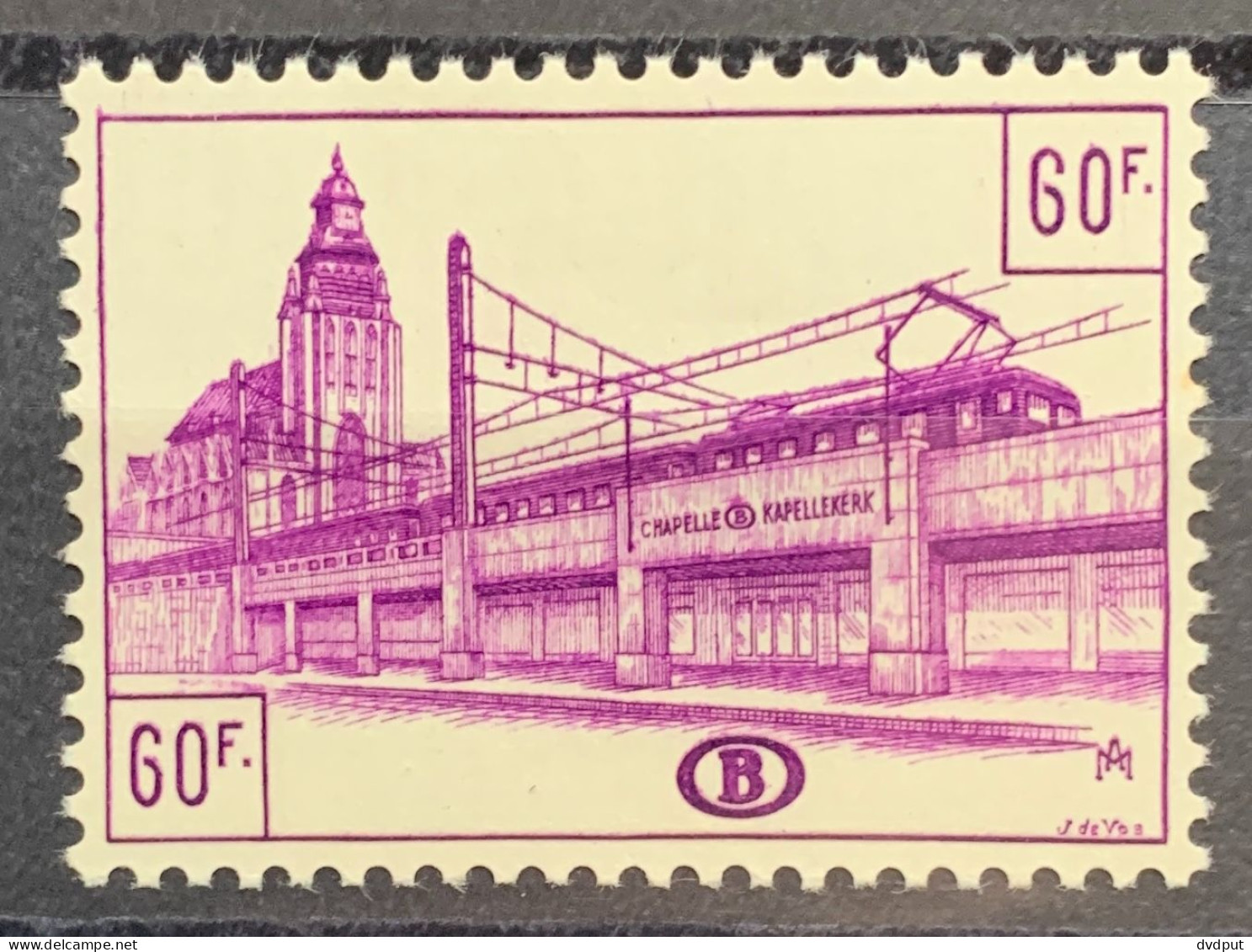 België, 1953-57, TR352, Postfris ** - Mint