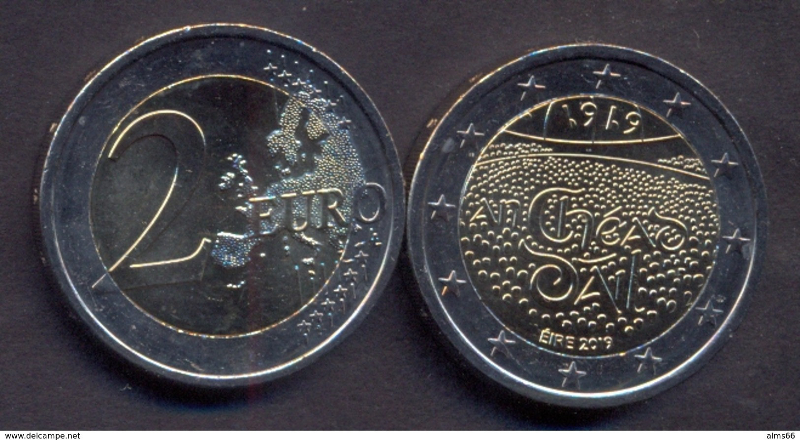 Ireland 2 Euro 2019 UNC > Centenary Of The First Sitting Of Dáil Éireann - Ierland