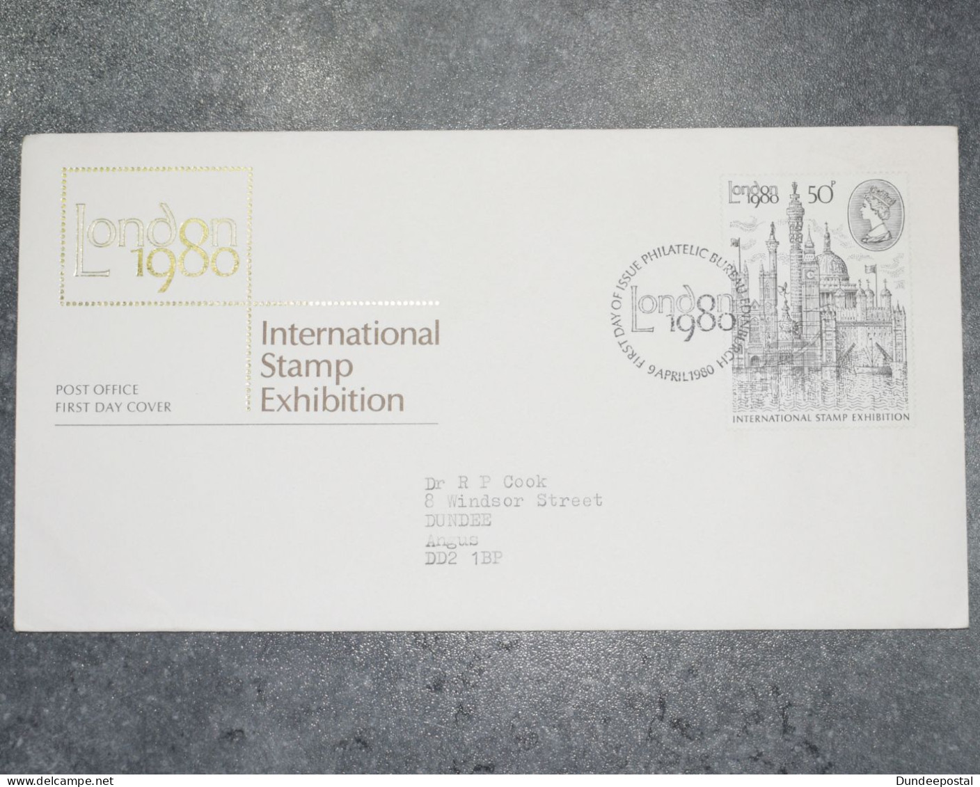 GB STAMPS  FDC Stamp Exhibition London 1980 Stamp  ~~L@@K~~ - 1971-1980 Dezimalausgaben