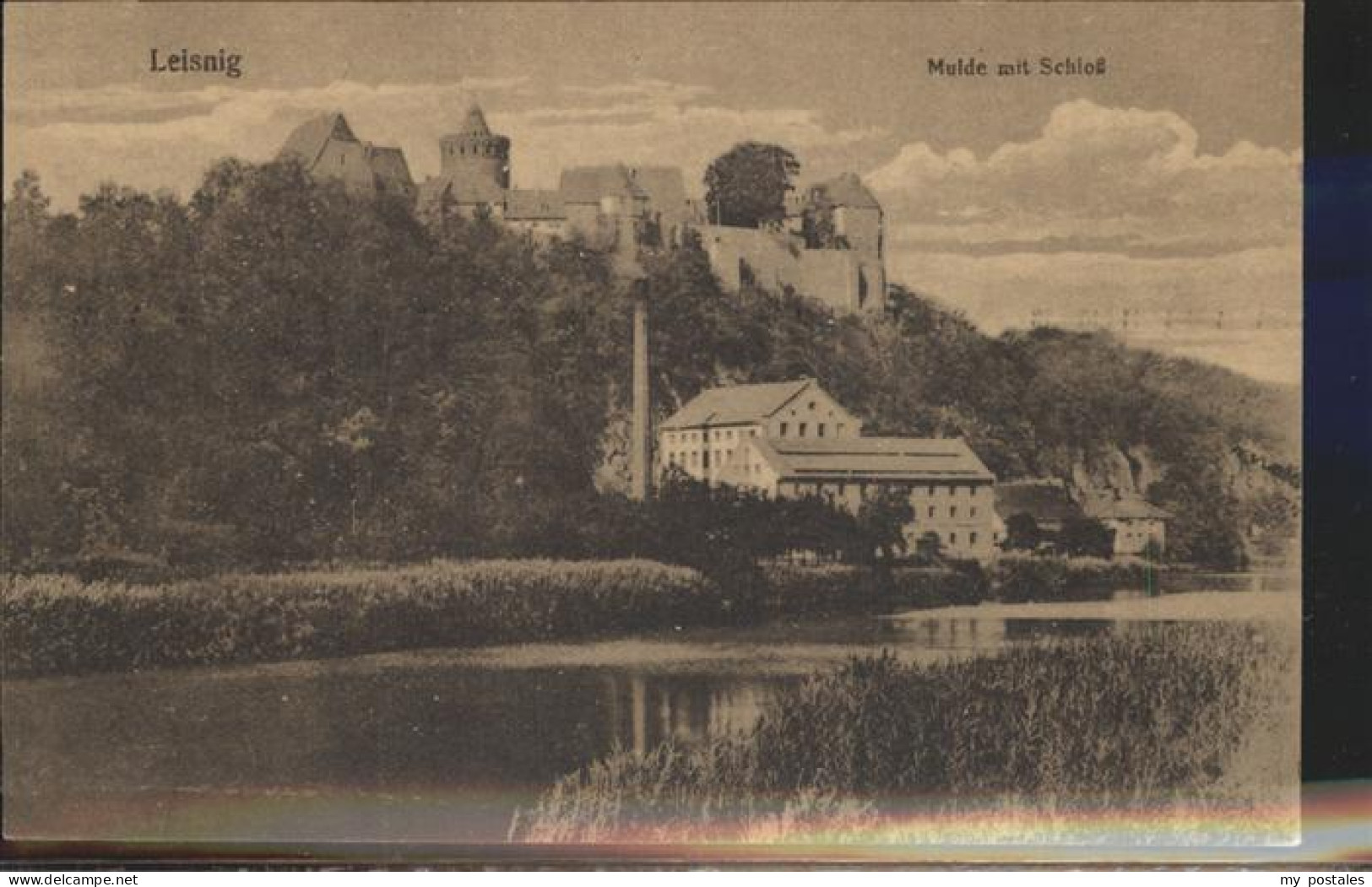 41333021 Leisnig Mulde Mit Schloss Leisnig - Leisnig