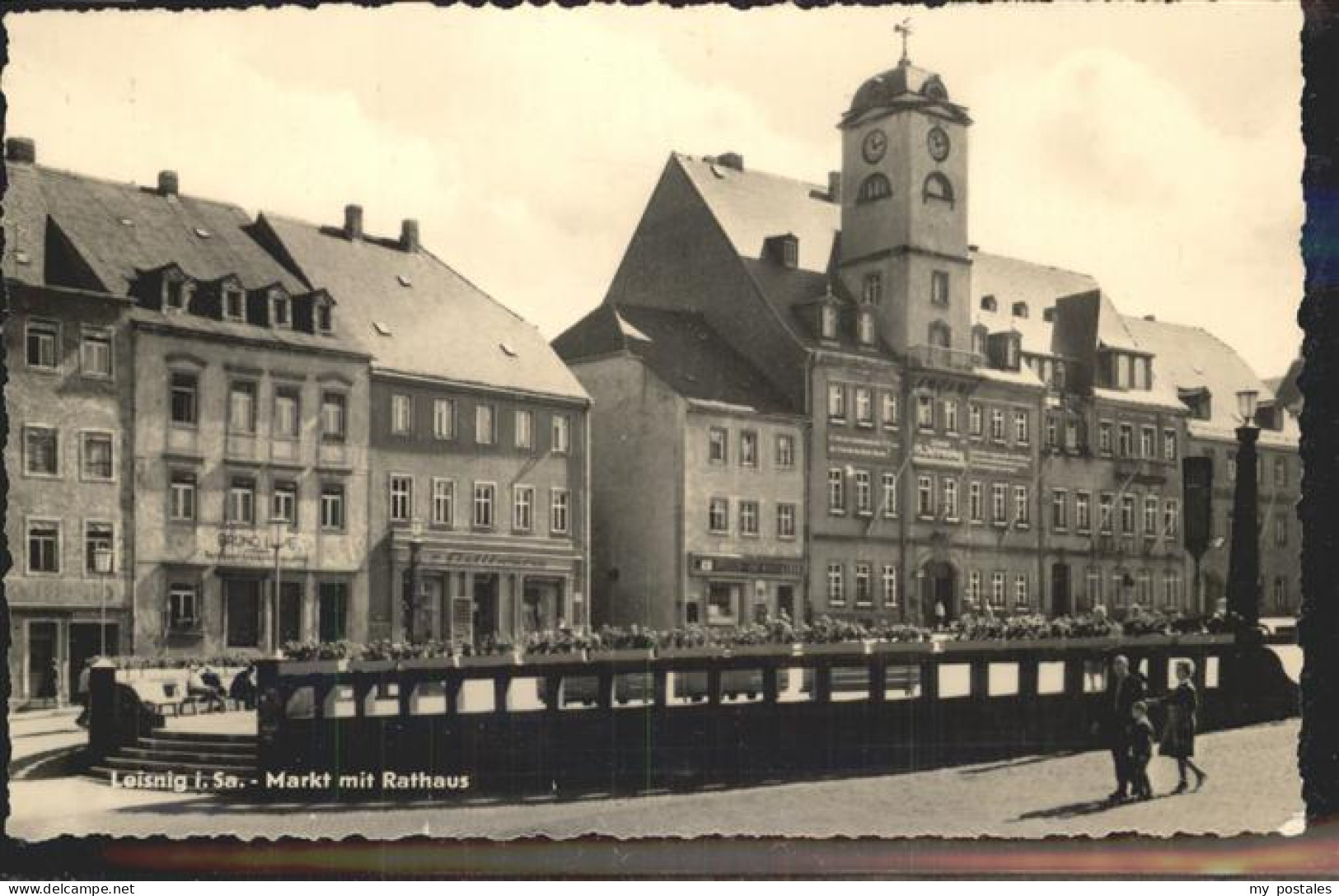 41333010 Leisnig Markt Mit Rathaus Leisnig - Leisnig