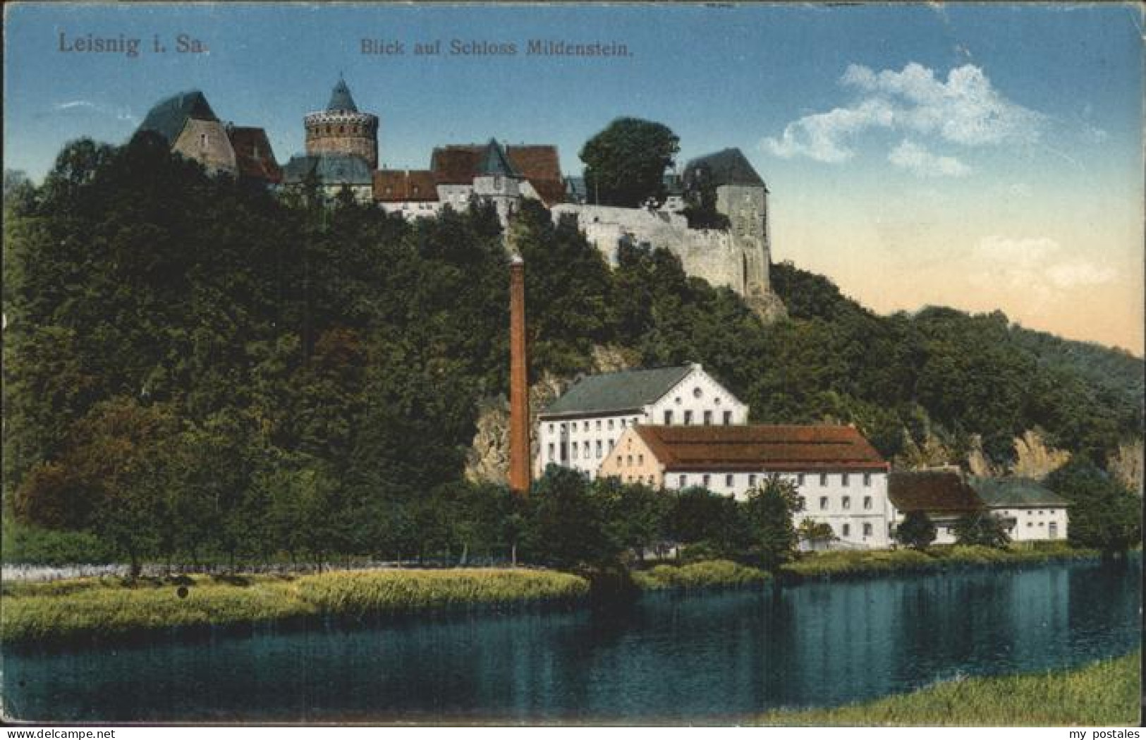 41332735 Leisnig Blick Auf Schloss Mildenstein Leisnig - Leisnig