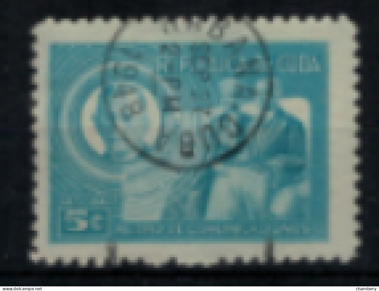 Cuba - "Au Profit De La Caisse De Retraite Des Employés Des PTT : Oms Sarrel" - Oblitéré N° 297/C De 1947 - Used Stamps