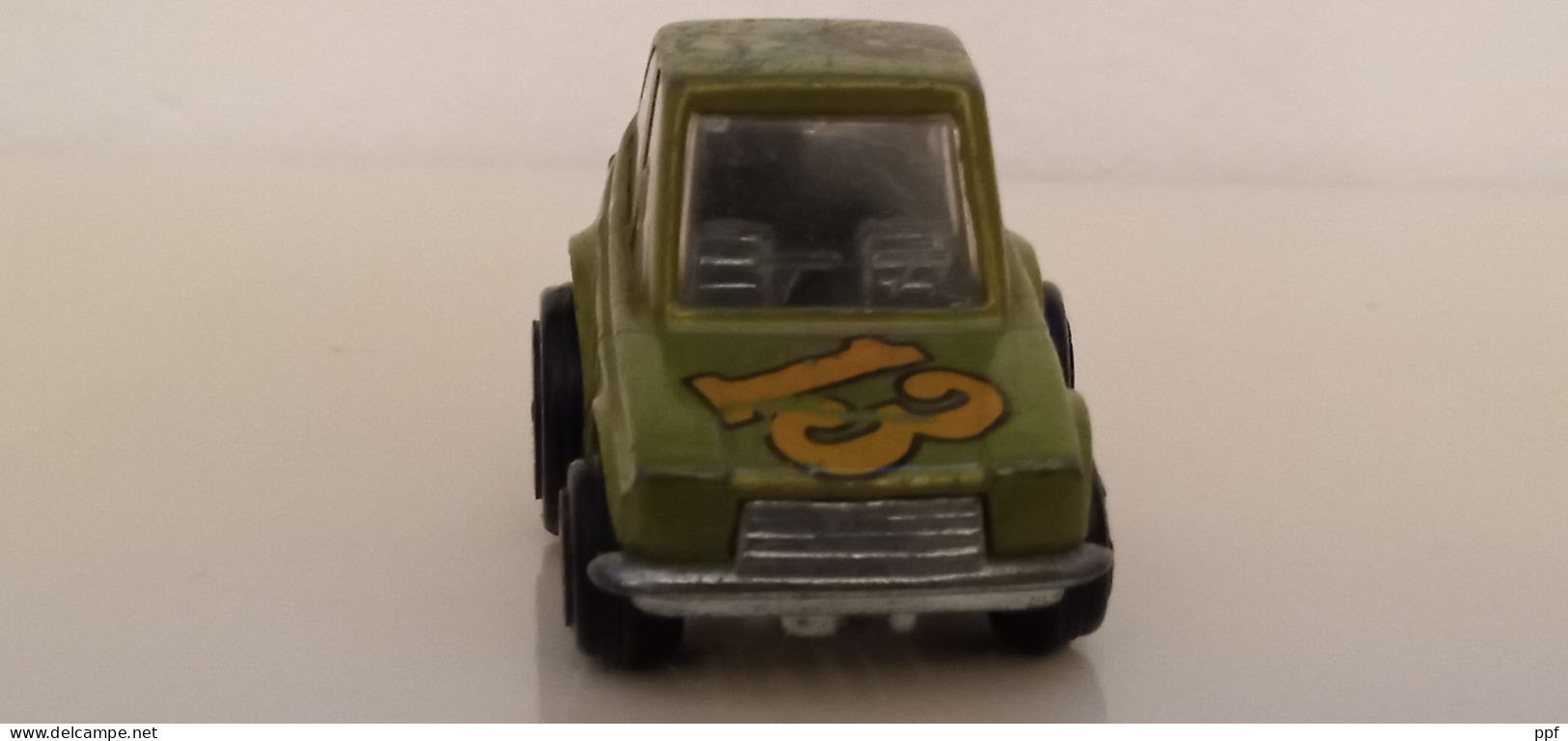 Polistil Anamorf - Deform, FIAT 127 Verde. - Collectors & Unusuals - All Brands