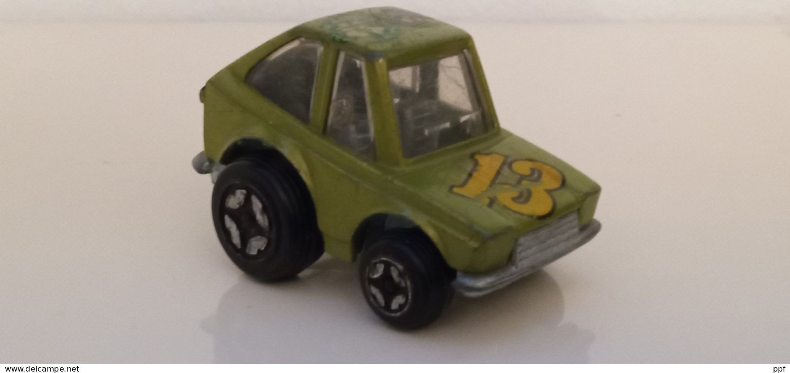 Polistil Anamorf - Deform, FIAT 127 Verde. - Collectors E Strani - Tutte Marche