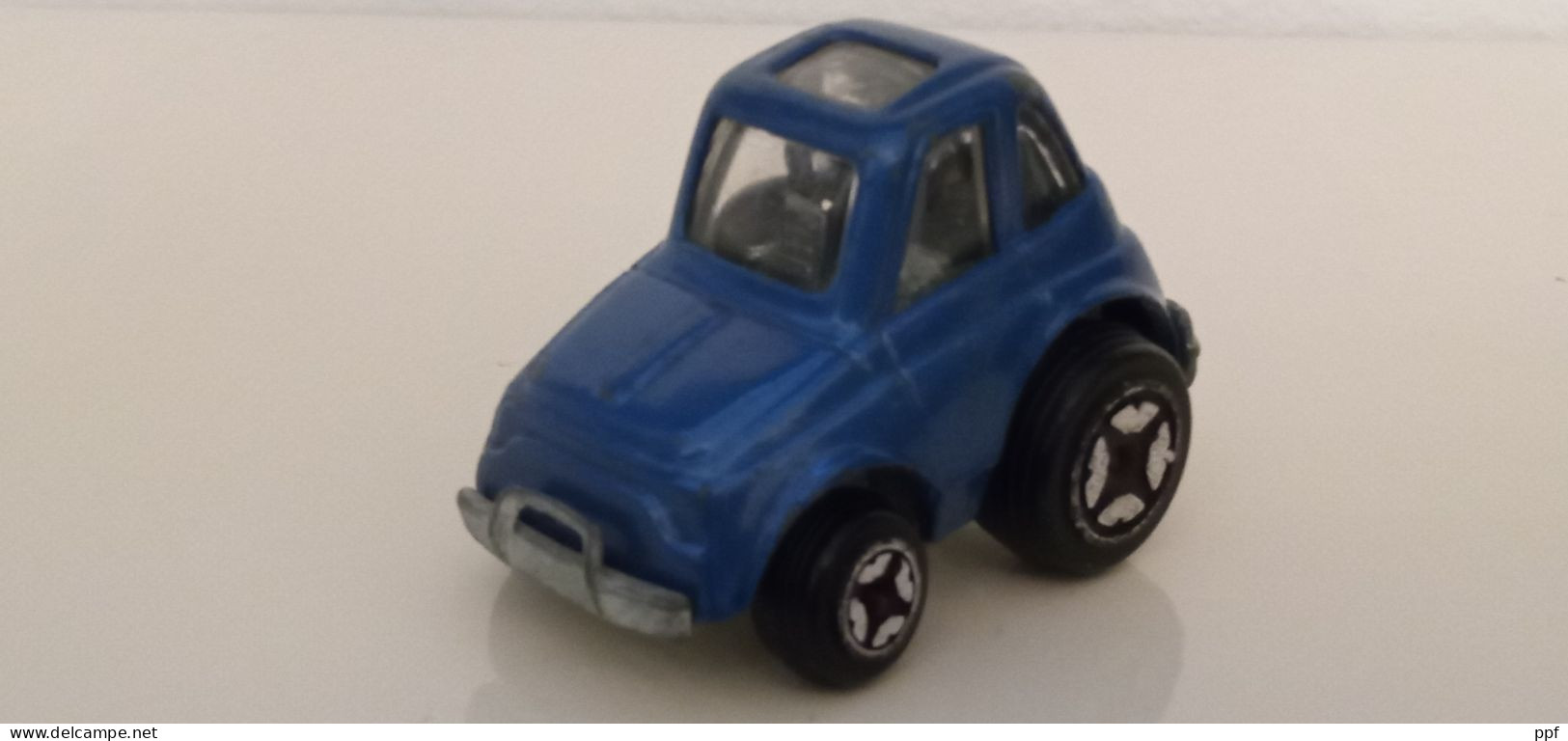 Polistil Anamorf - Deform, FIAT 500 Blu. - Collectors E Strani - Tutte Marche