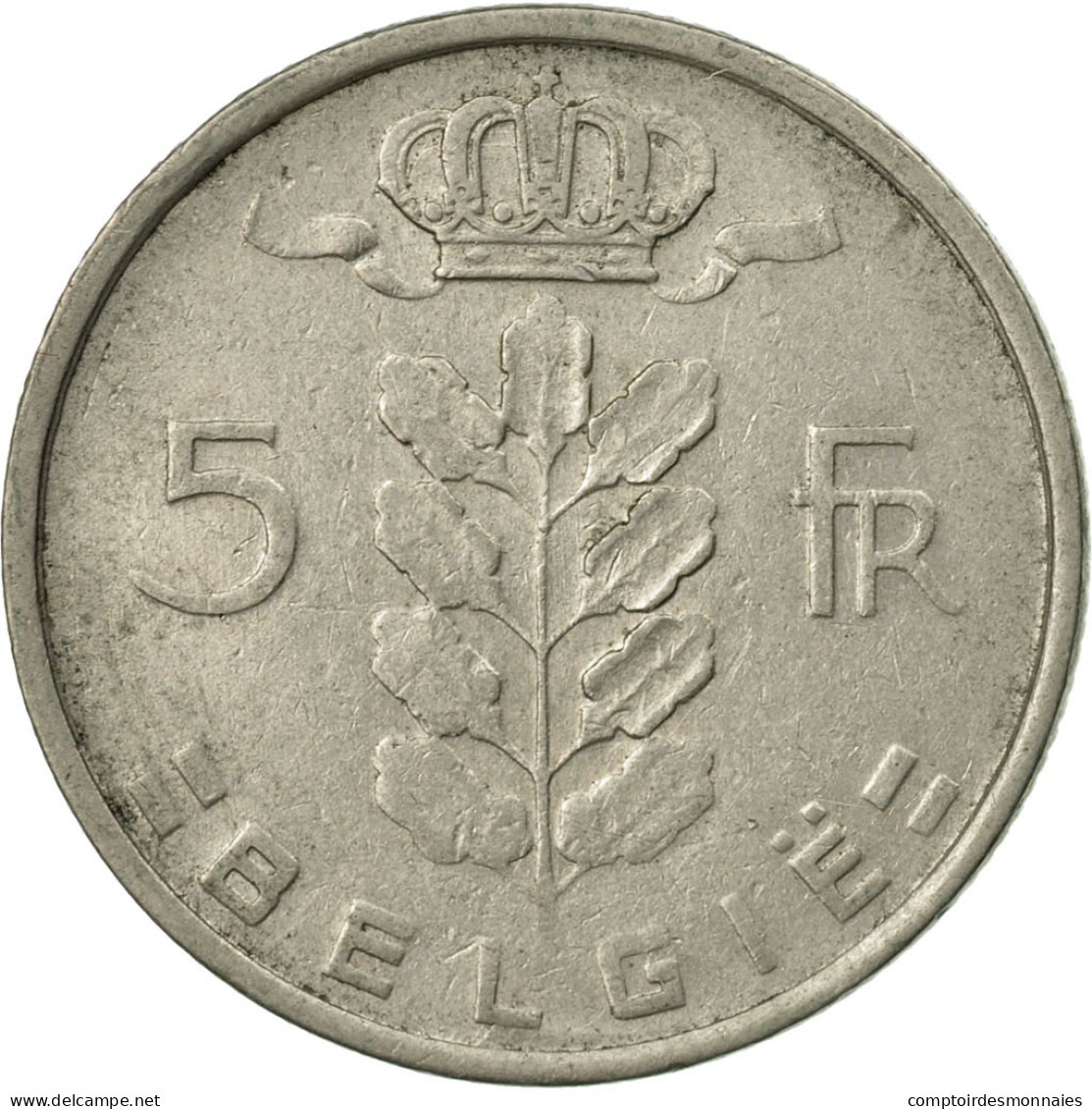 Monnaie, Belgique, 5 Francs, 5 Frank, 1972, TTB, Copper-nickel, KM:135.1 - 5 Frank