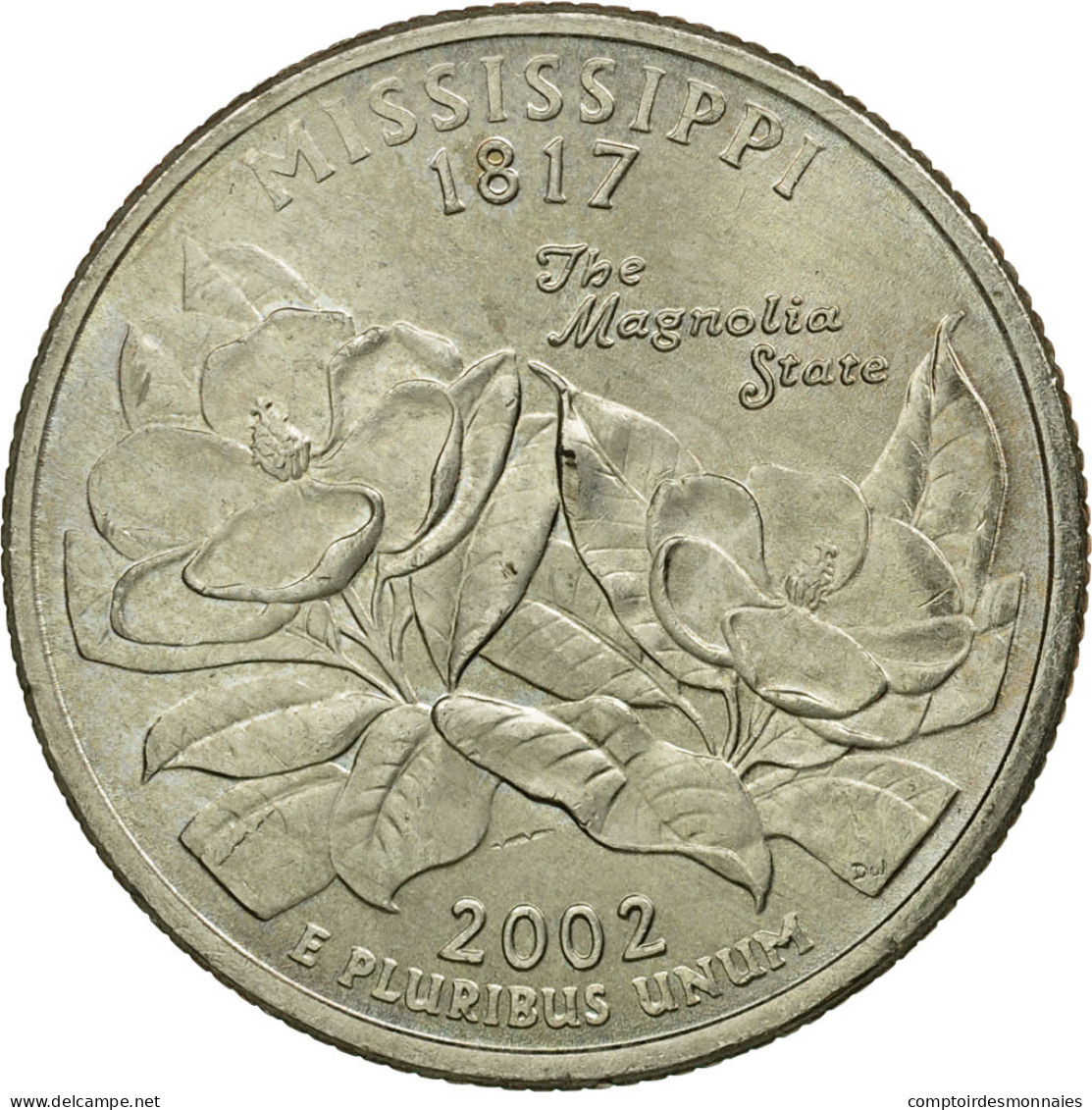 Monnaie, États-Unis, Quarter, 2002, U.S. Mint, Denver, SUP, Copper-Nickel Clad - 1999-2009: State Quarters