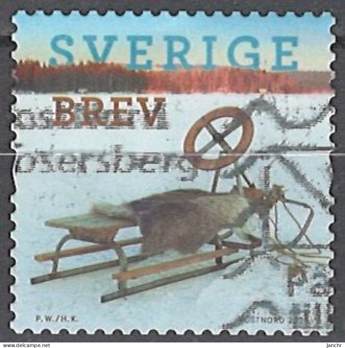 Sweden 2021. Mi.Nr. 3406, Used O - Used Stamps