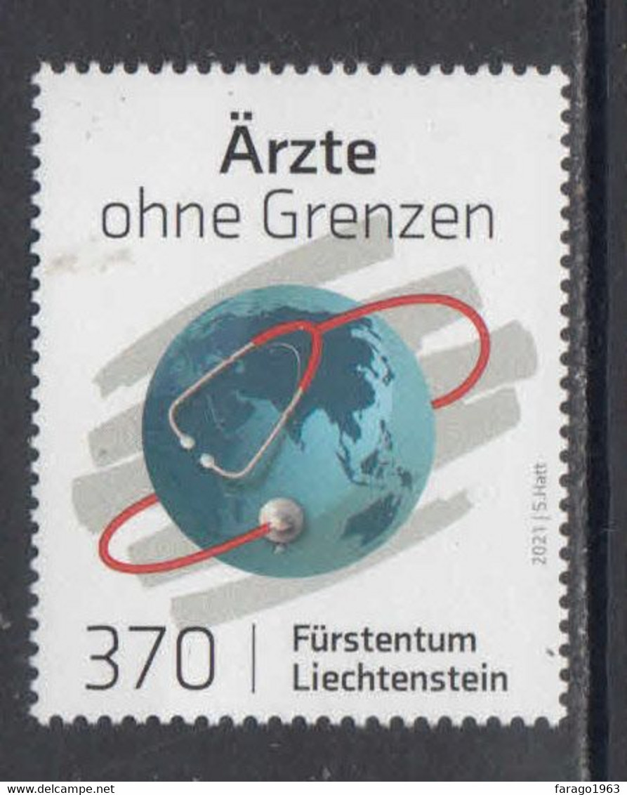 2021 Liechtenstein Doctors Without Borders Health MSF  Complete Set Of 1 MNH @  BELOW FACE VALUE - Nuovi