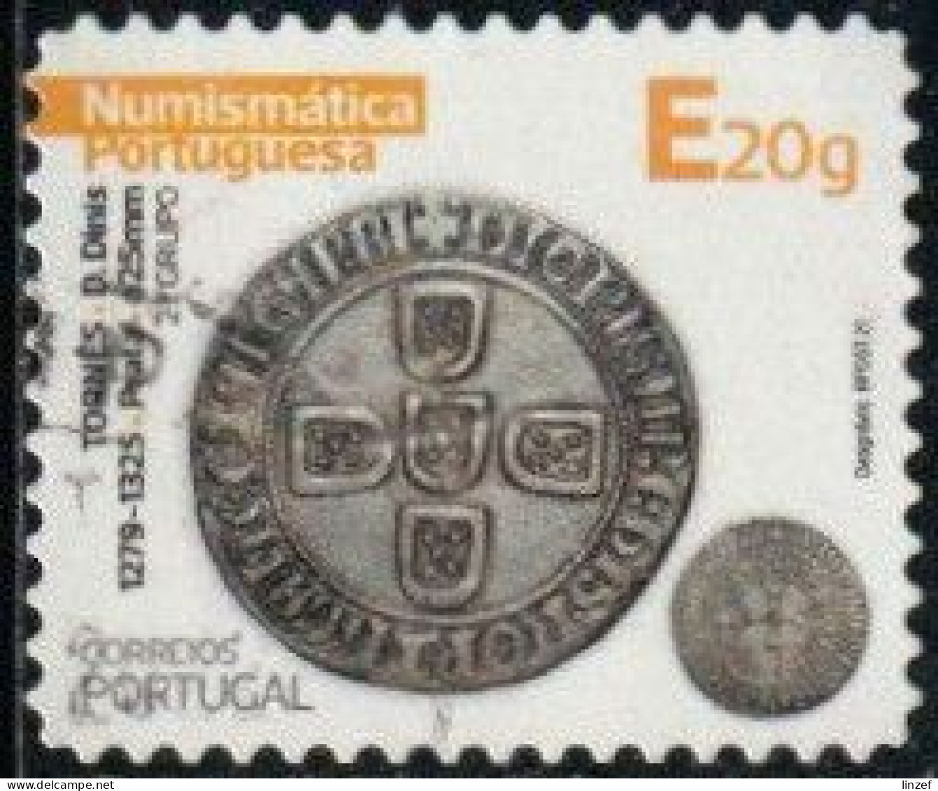 Portugal 2021 Yv. N°4689 - Pièce De Monnaie Du Règne De Dinis - Oblitéré - Used Stamps