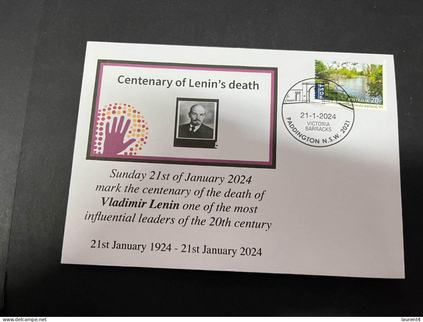 23-1-2024 (2 X 7) Commemoration Of The Centenary Of The Death Of Russia Vladimir Lenin (21st January 1924-2024) - Lenin