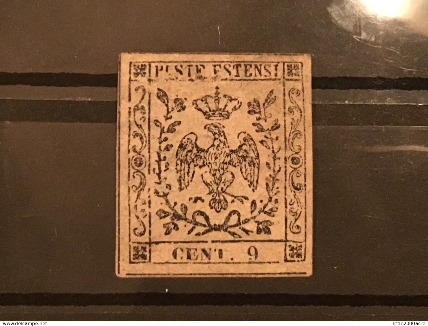 Modena 1855 9c Newspaper Stamp (not Issued) - Modène