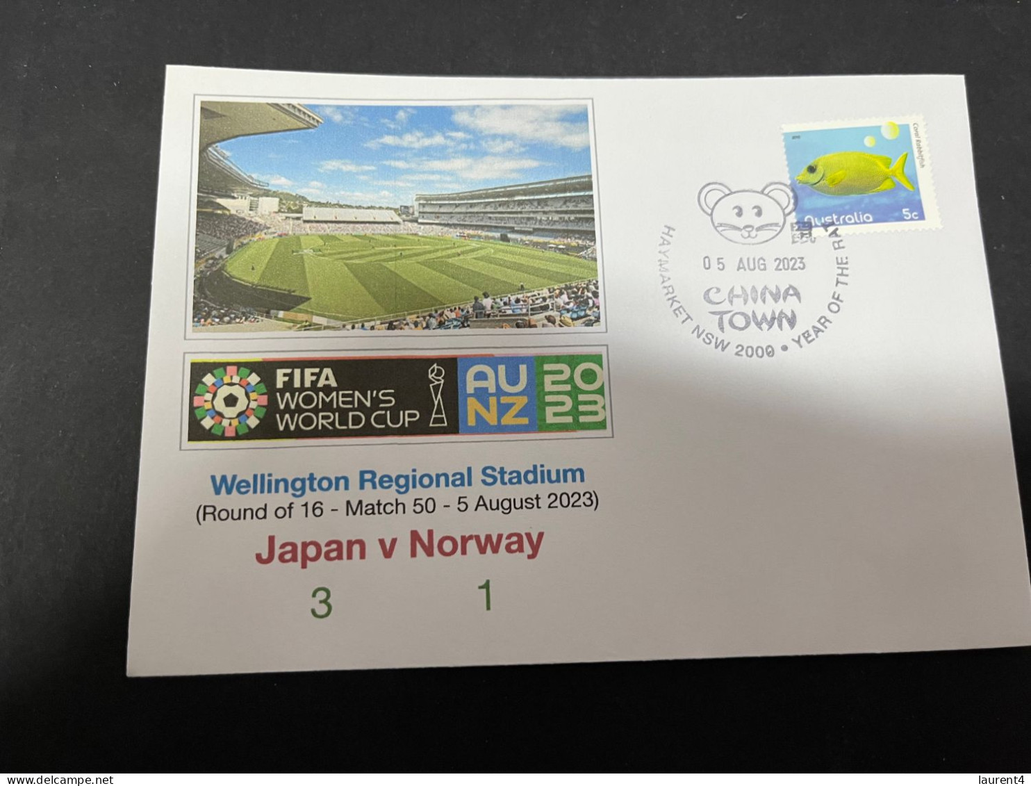 23-1-2024 (2 X 9) 1 Cover - FIFA Women's Football World Cup 2023 - Match 50 (5 August 2023) - Other & Unclassified